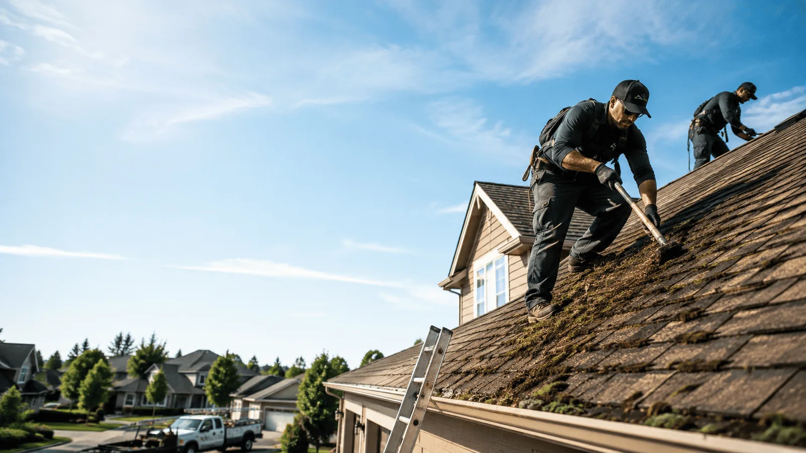 Roof Moss Removal in Necedah, WI near me